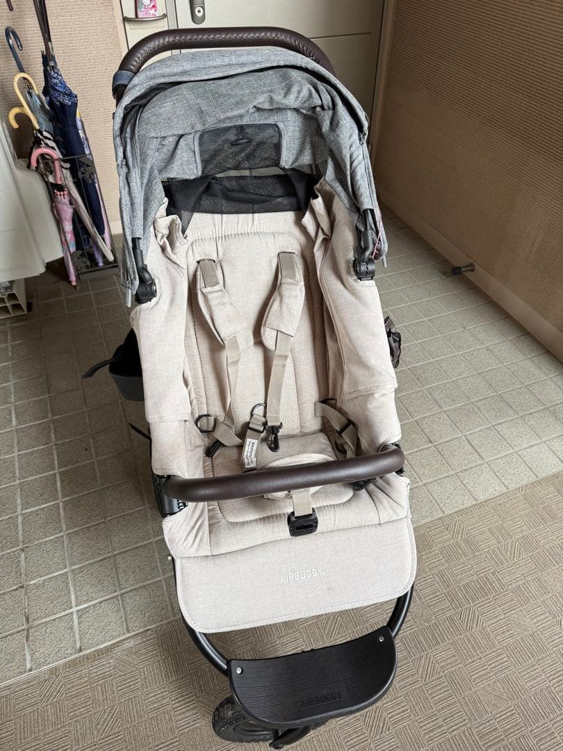 AIRBUGGY ベビーカー ベージュ