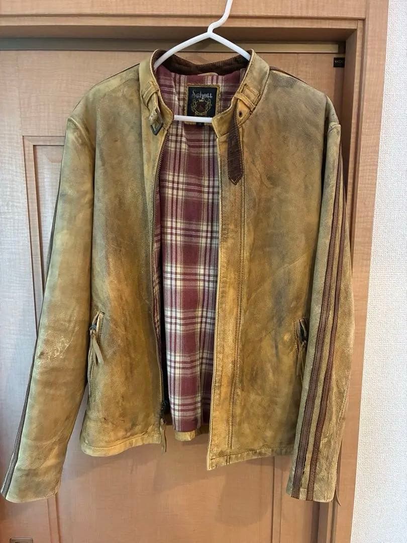 レアカラー　schottヴィンテージ 　クラッシックレーサー