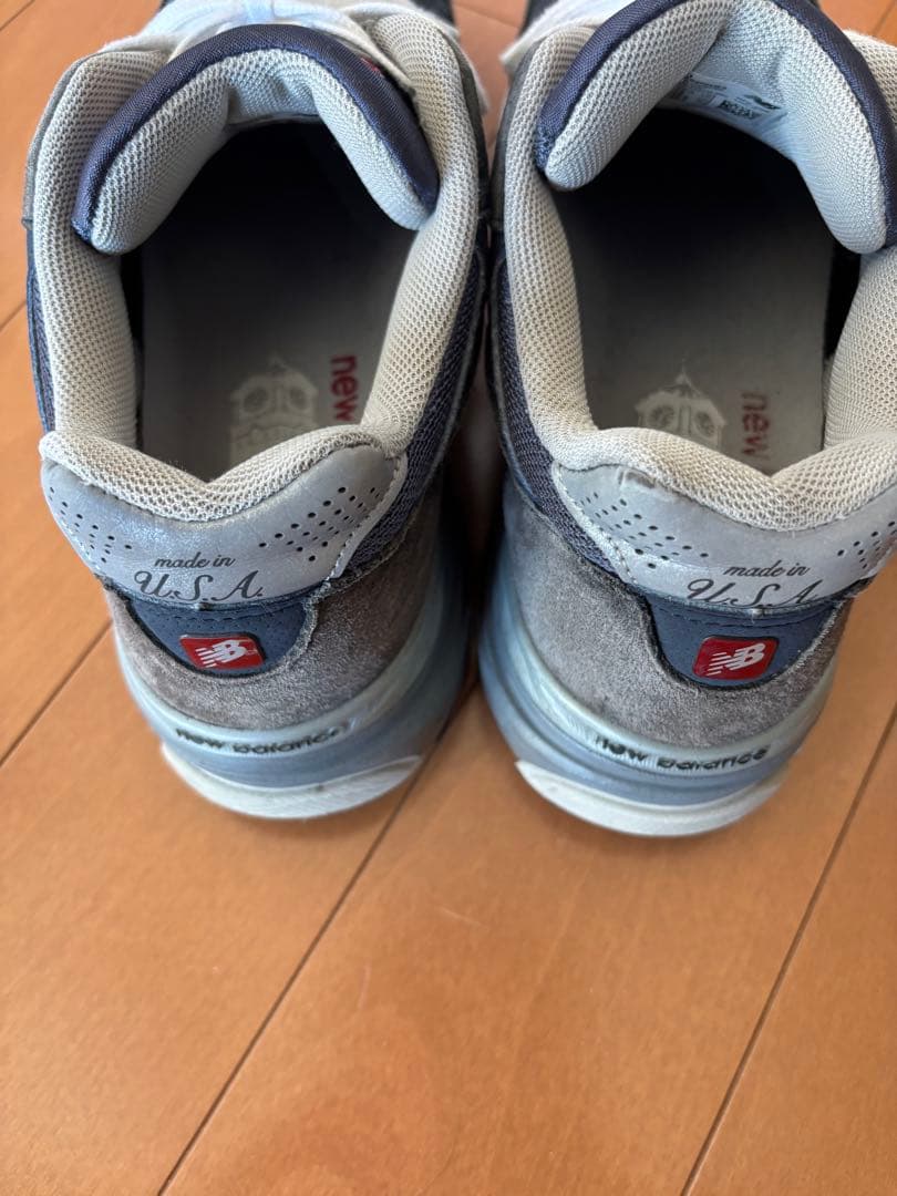 最終値下げニューバランス　990 v3 ネイビー　28.5