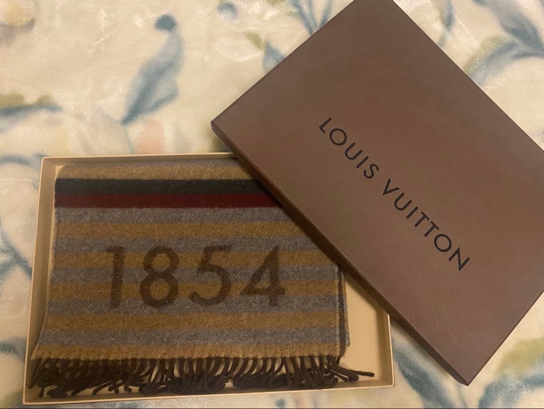 ルイヴィトン LOUIS VUITTON 1854 マフラー