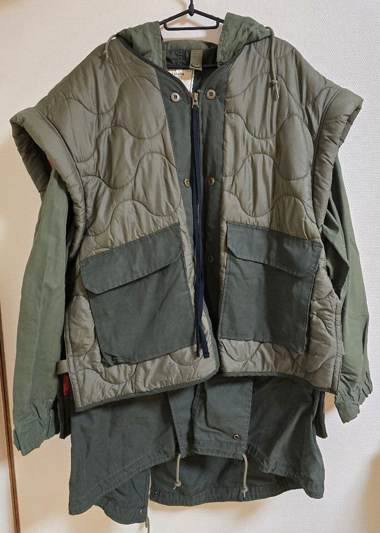 ミリタリージャケット オリーブグリーン