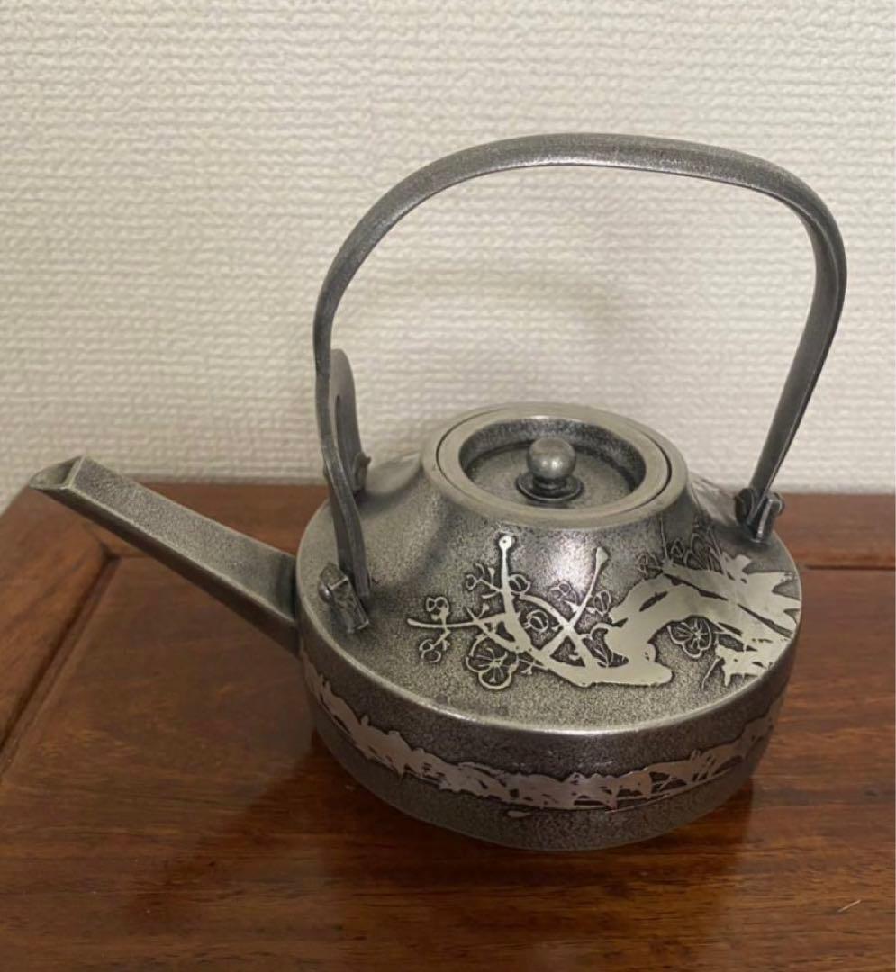 煎茶道具  茶道具  錫壺　稀少品