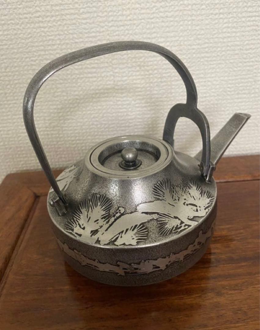 煎茶道具  茶道具  錫壺　稀少品