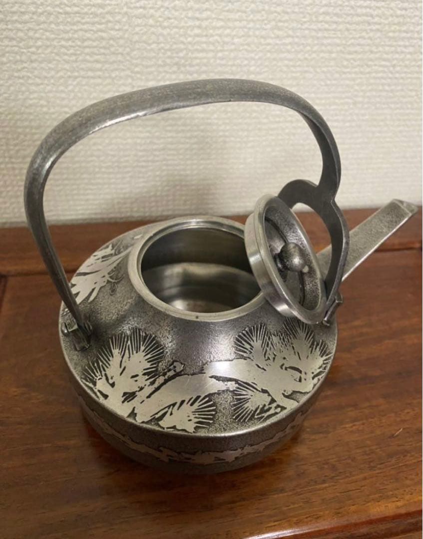 煎茶道具  茶道具  錫壺　稀少品