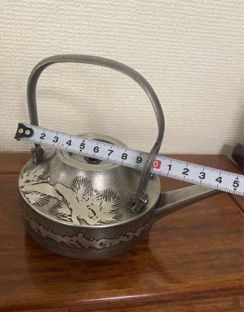 煎茶道具  茶道具  錫壺　稀少品