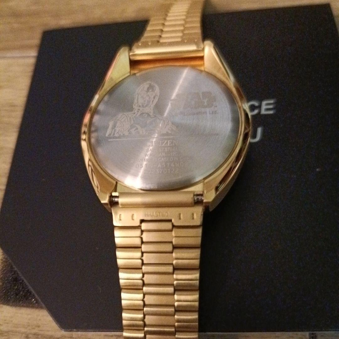 シチズン ツノクロノ スターウォーズ　C-3PO チャレンジタイマー