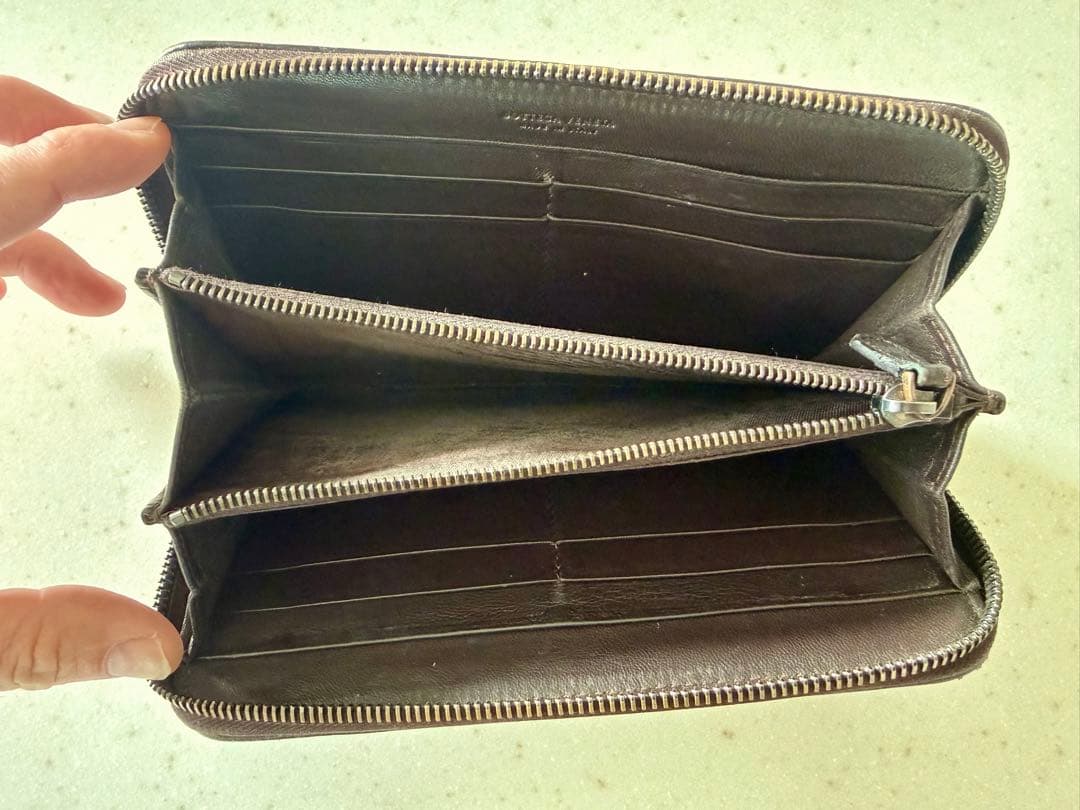 BOTTEGA VENETA ボッテガヴェネタ 長財布 ブラウン