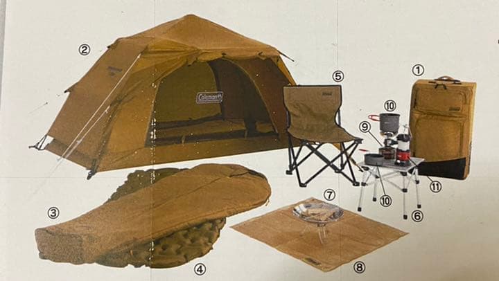 未開封新品‼️コールマンオールインワンセット