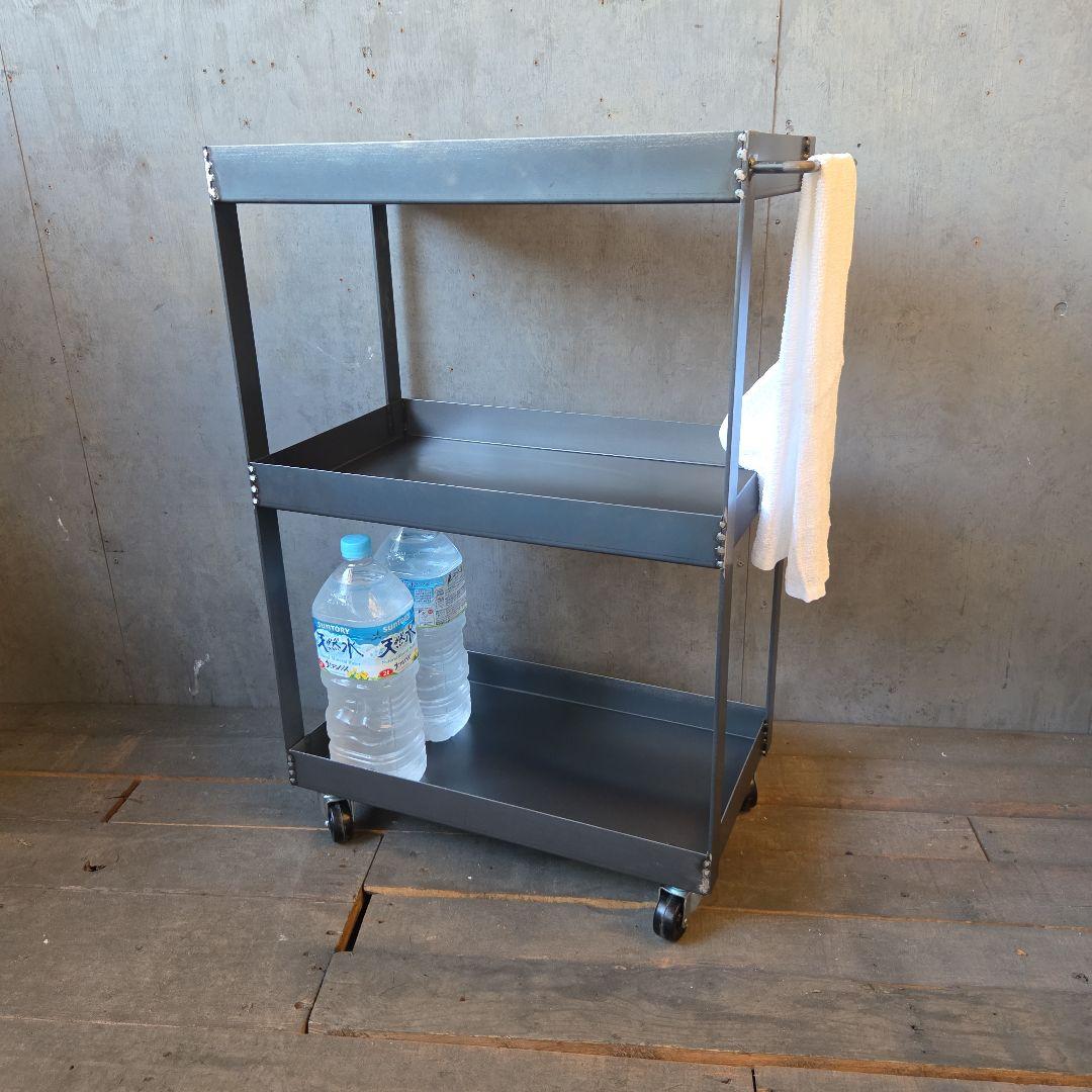 キッチンワゴン　ツールワゴン　ワゴンカート　カートワゴン　美容室　ワゴン　男前