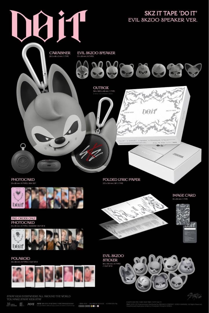 Stray Kids スキズ Do it EVIL SKZOO SPEAKER