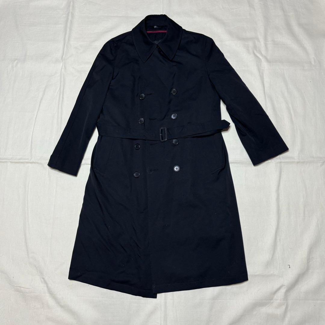 A.A.R ヨウジヤマモト　トレンチコート　黒　モード　アーカイブ