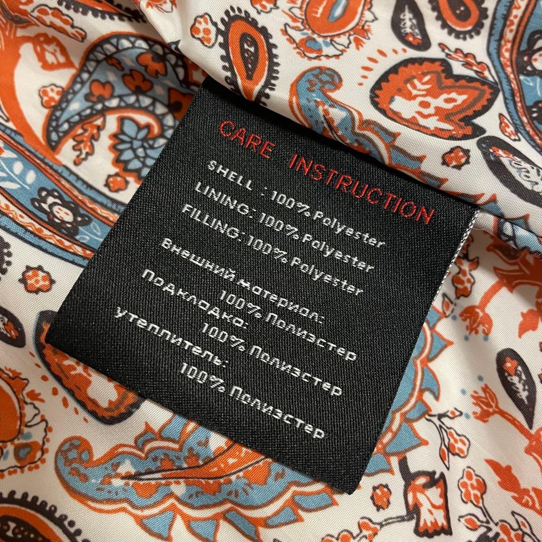 【美品】SKINNWILLE リアルファー付ダウンコート M ブラック ロシア製