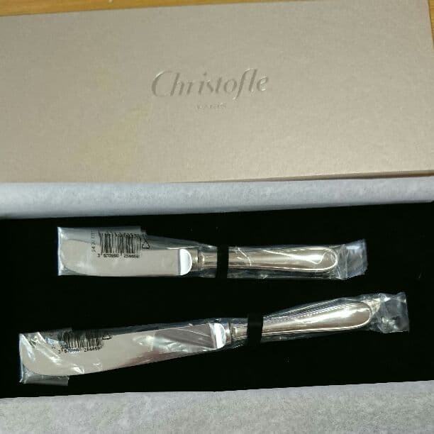 Christofle バター&チーズナイフ