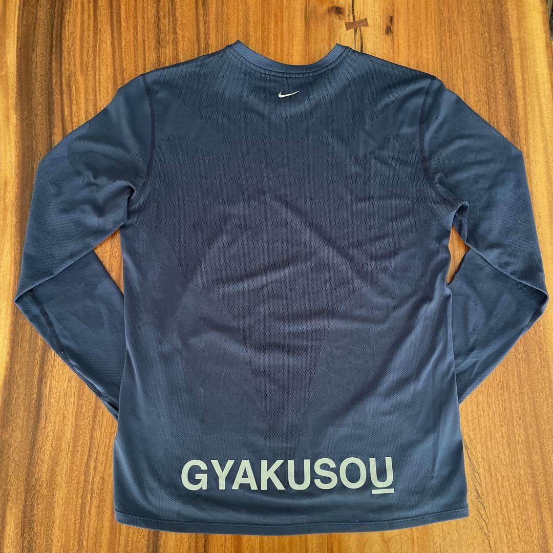 【美品】GYAKUSOU ギャクソウ NIKE ナイキ ランニングロンTシャツ