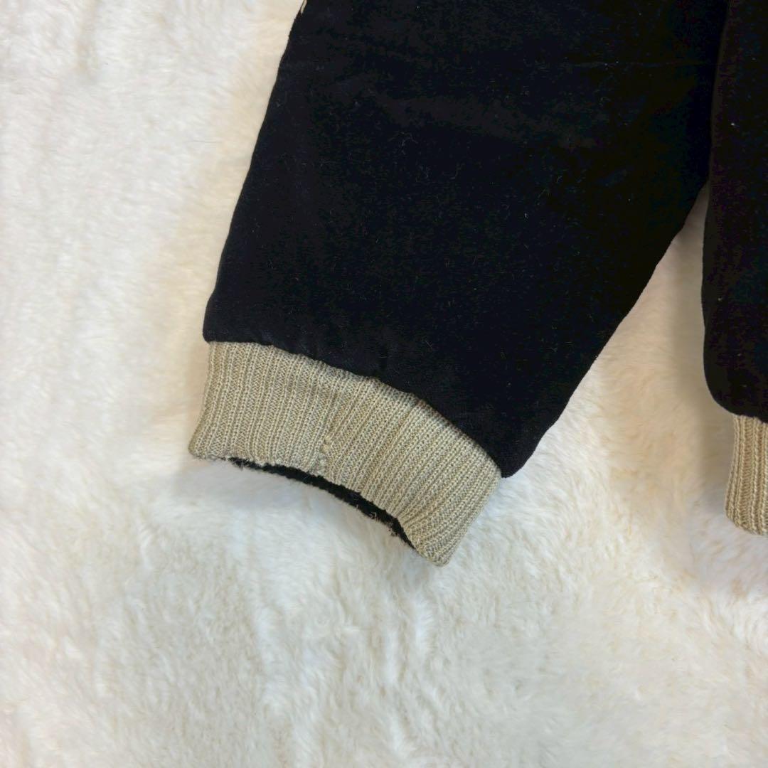 東洋　スカジャン　別珍　ベロア　リバーシブル　2004 短丈　港商商会　ドクロ