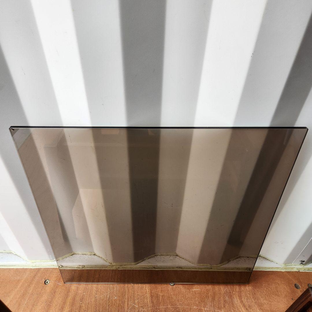 ヴィンテージ　コーヒーテーブル　ローズウッド x スモークガラス サイドテーブル