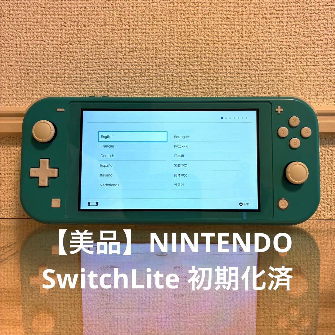 【美品】Switch ライト 本体のみ　ターコイズ