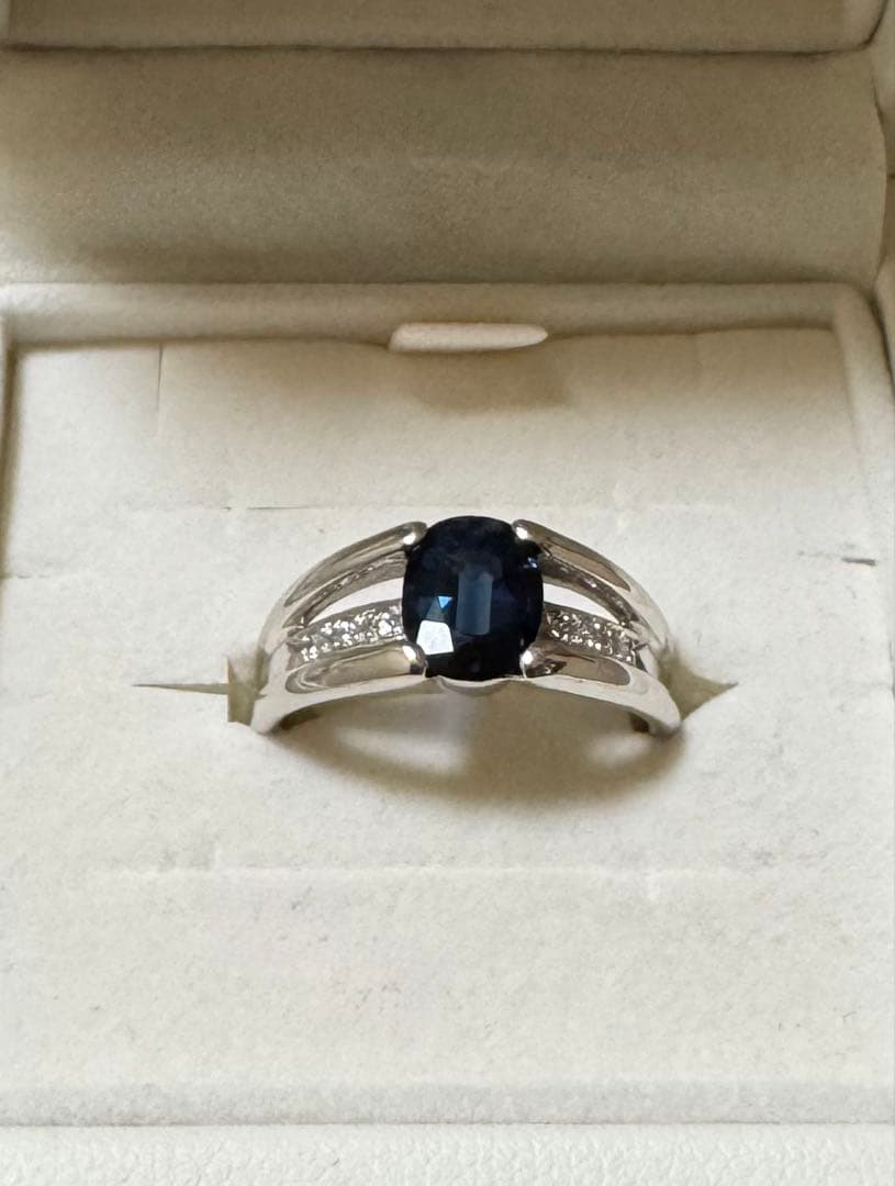 【大幅値下げ】　pt900/S1.36/D0.06 リング