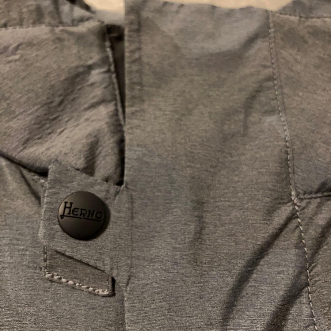 k__A HERNO グレー薄い迷彩柄　サイズ46
