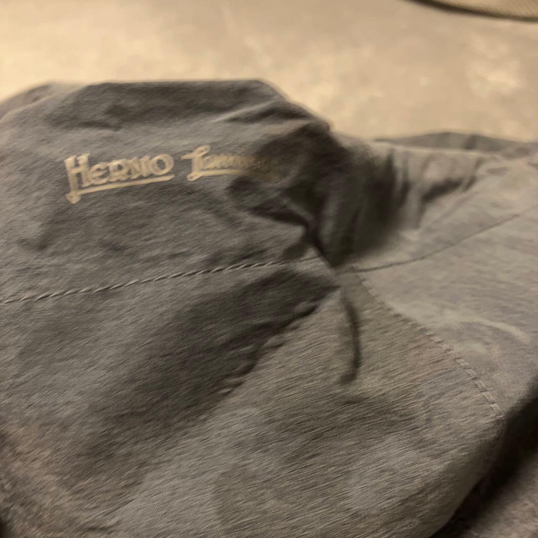 k__A HERNO グレー薄い迷彩柄　サイズ46