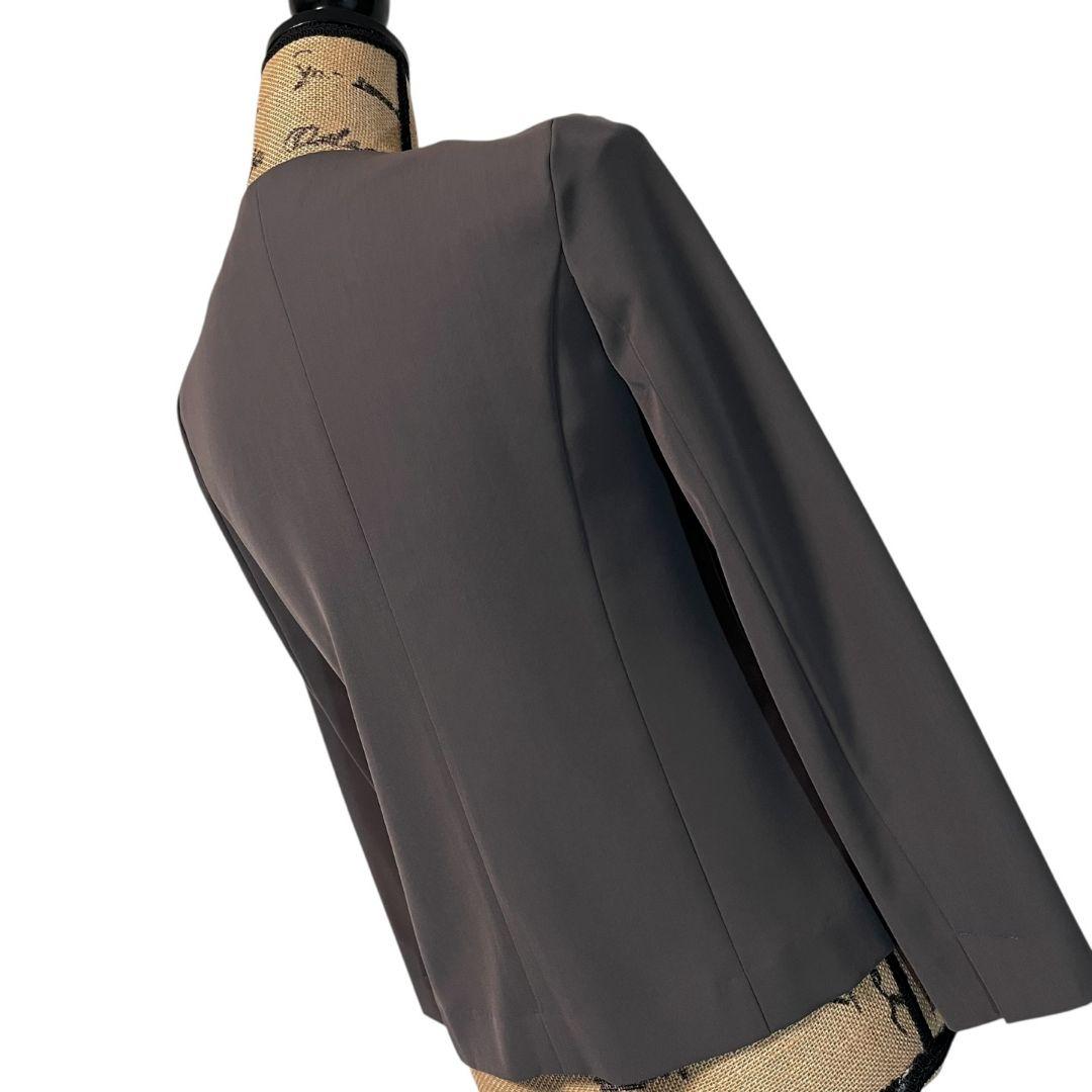 【美品】【S】NATURAL BEAUTY BASIC ノーカラーセットアップ