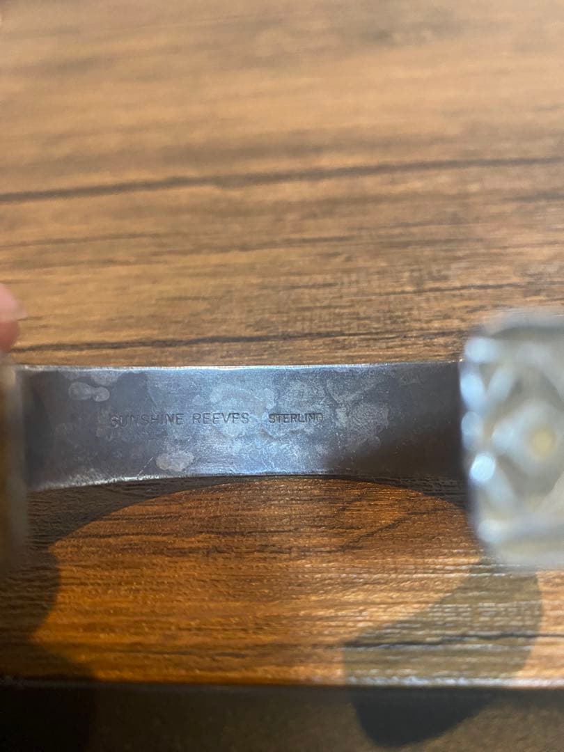 SUNSHIN REEVES サンシャインリーブス シルバー バングル