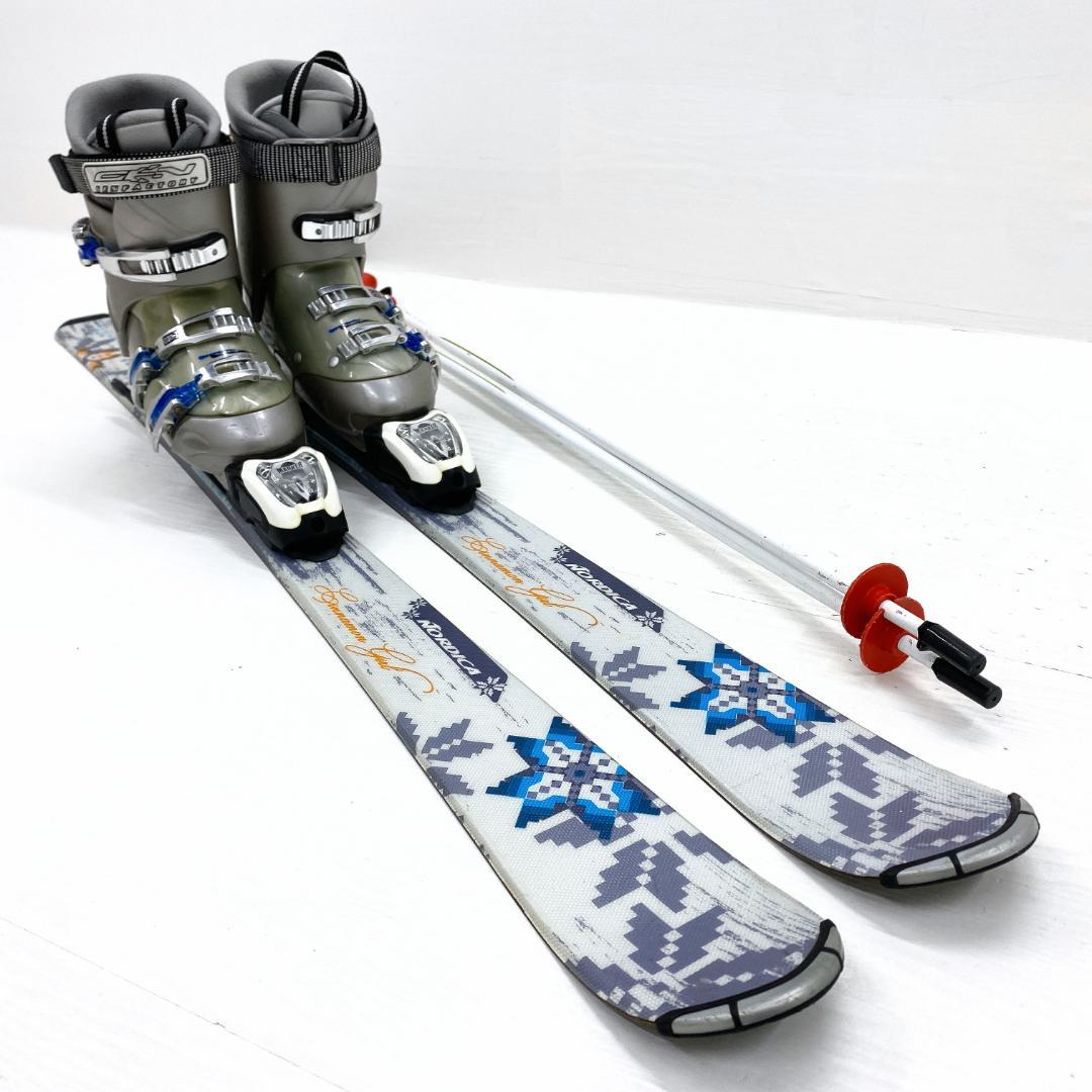 NORDICA ノルディカ レディース スキー セット 130cm 23.5cm