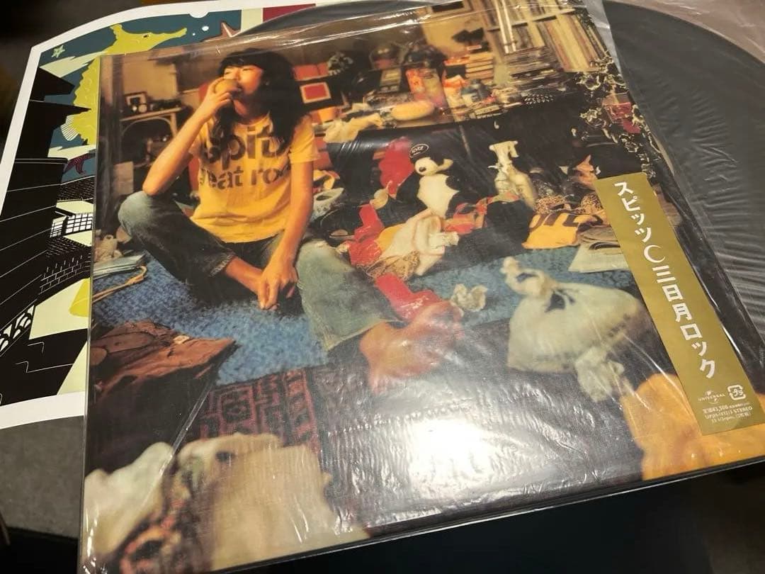 スピッツ　三日月ロック　レコード　ＬＰ