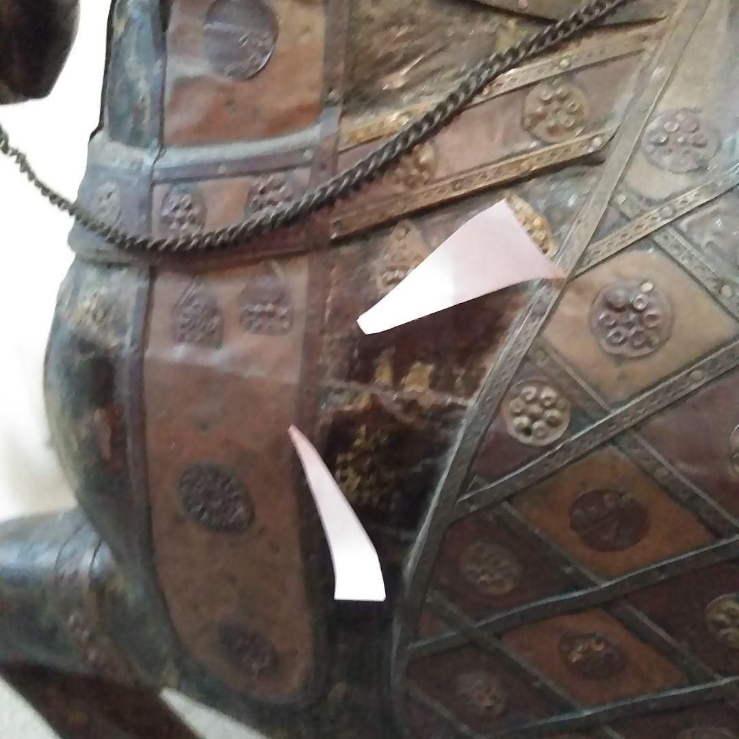 木製　馬の置物　アンティークインテリア