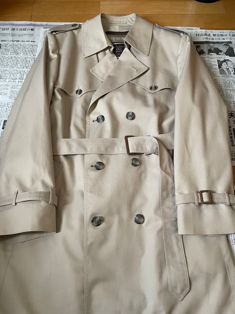 Christian Dior MONSIEUR トレンチコート完品 ベージュ