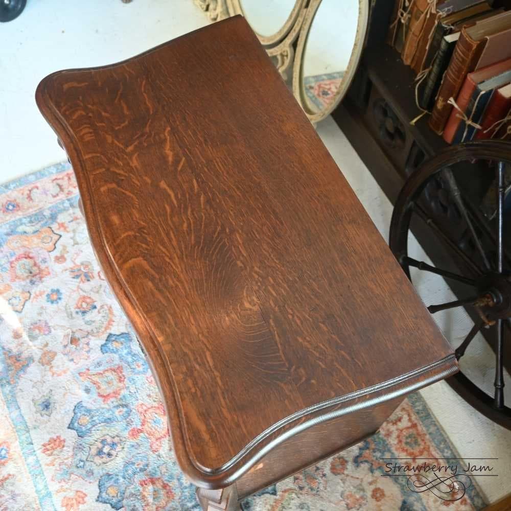 IFU-418 英国アンティーク オーク チェスト テレビボード 収納 イギリス