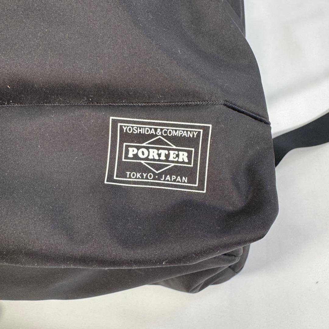 へびいちご　ポーター PORTER バックパック リュック ブラック