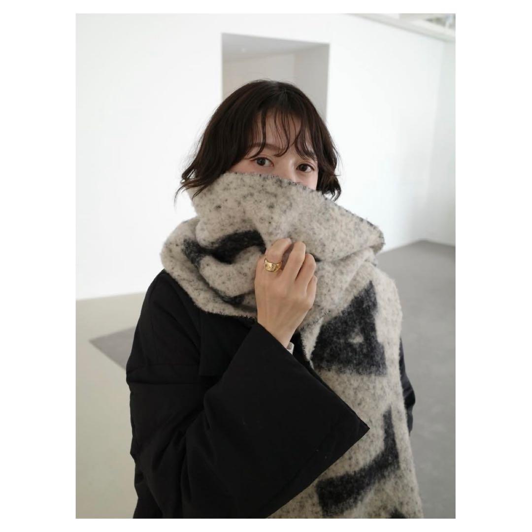 今季◇CLANE◇CLANE LOGO MUFFLER