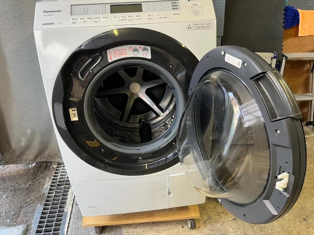 パナソニック ドラム洗濯機 NA-VX800BR 21年製 動作確認済み 中古品