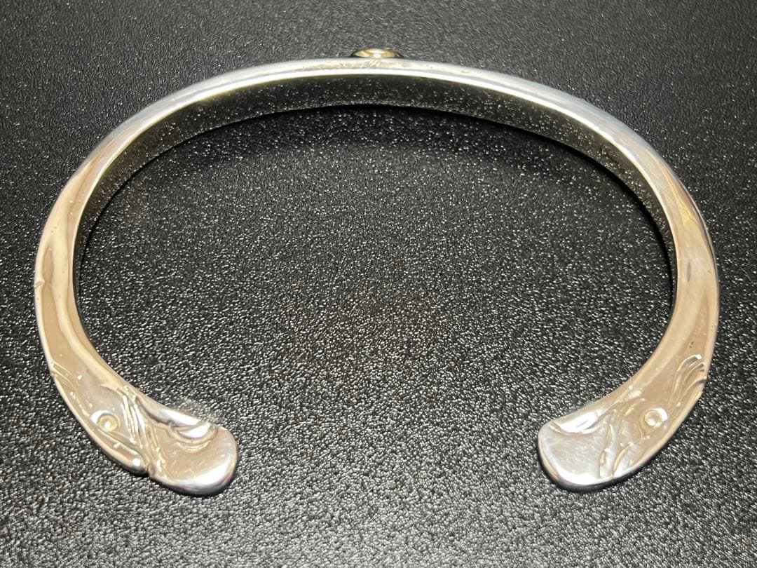 ゴローズ goro's K18メタル付 顔バングル OLD