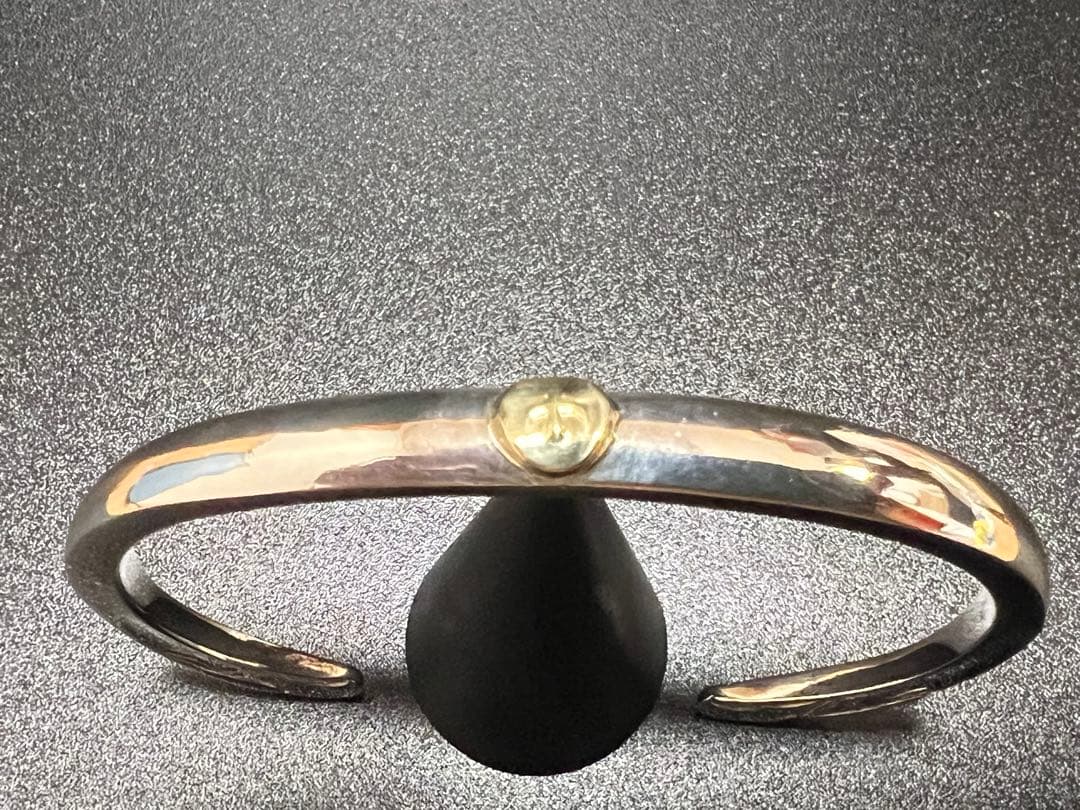 ゴローズ goro's K18メタル付 顔バングル OLD