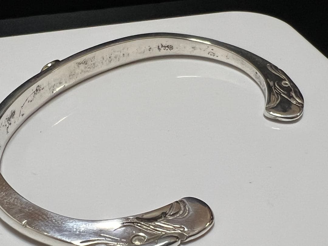 ゴローズ goro's K18メタル付 顔バングル OLD