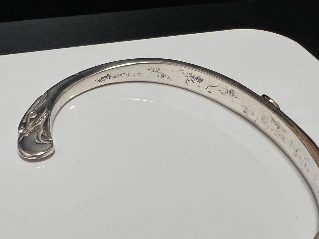 ゴローズ goro's K18メタル付 顔バングル OLD