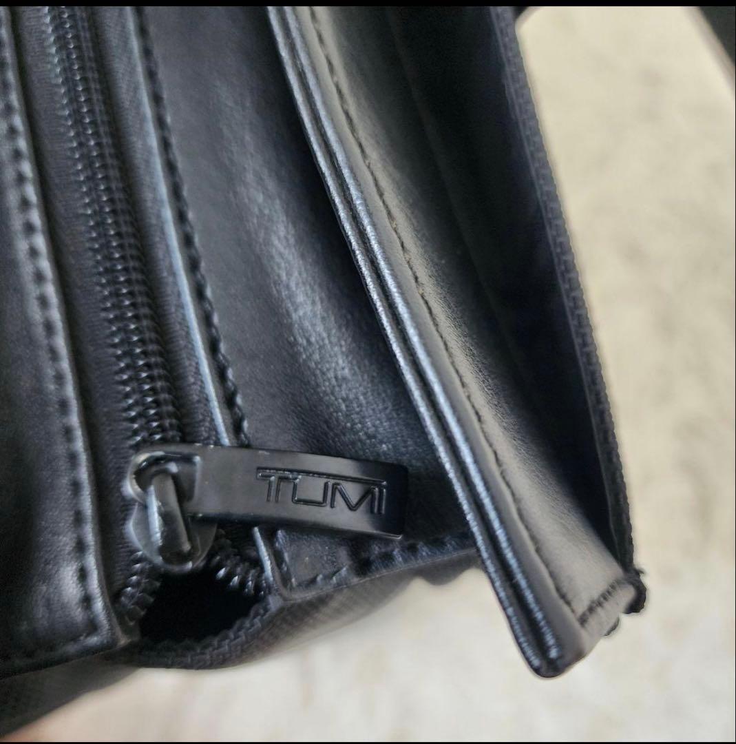 TUMI トートバッグ ビジネスバッグ レザー キャンバス A4 男女