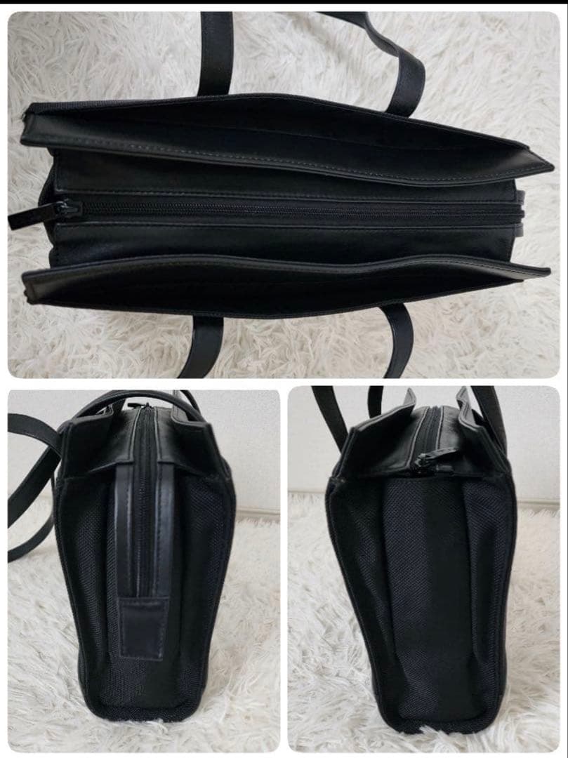 TUMI トートバッグ ビジネスバッグ レザー キャンバス A4 男女