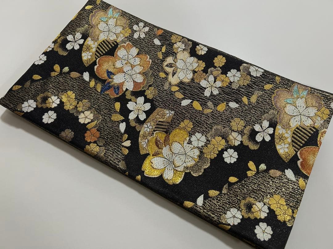 【 最終値下げ 】 豪華振袖５点セット！！　金通し　花柄　着物スキ倶楽部１９４