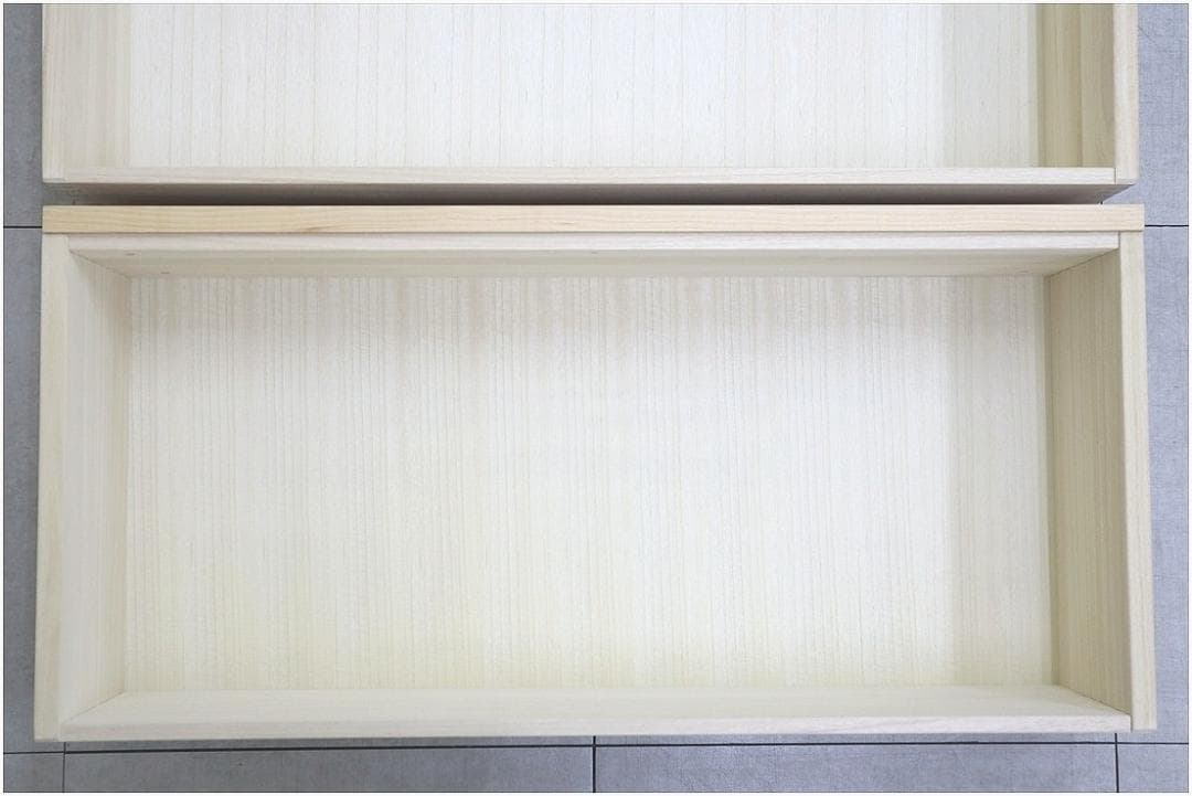 展示 美品 大川家具 Mobel メーベル チェスト 5段 整理タンス 幅90