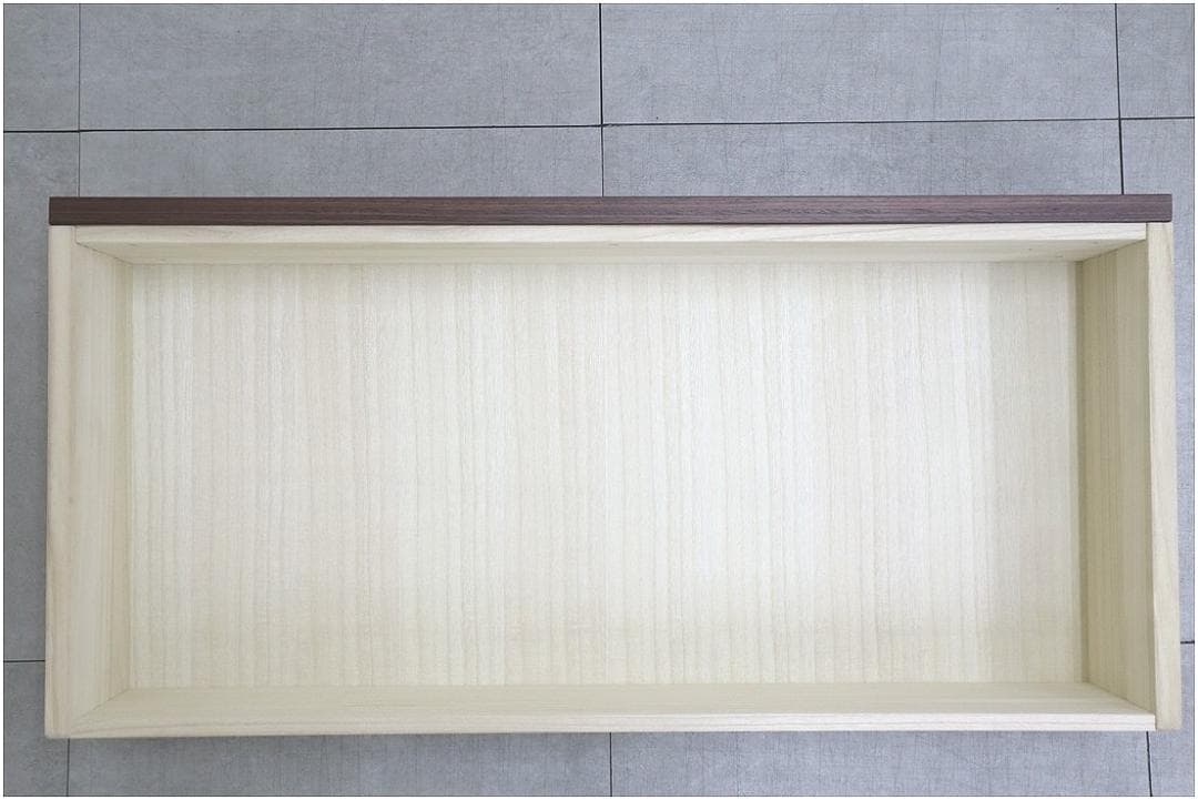 展示 美品 大川家具 Mobel メーベル チェスト 5段 整理タンス 幅90