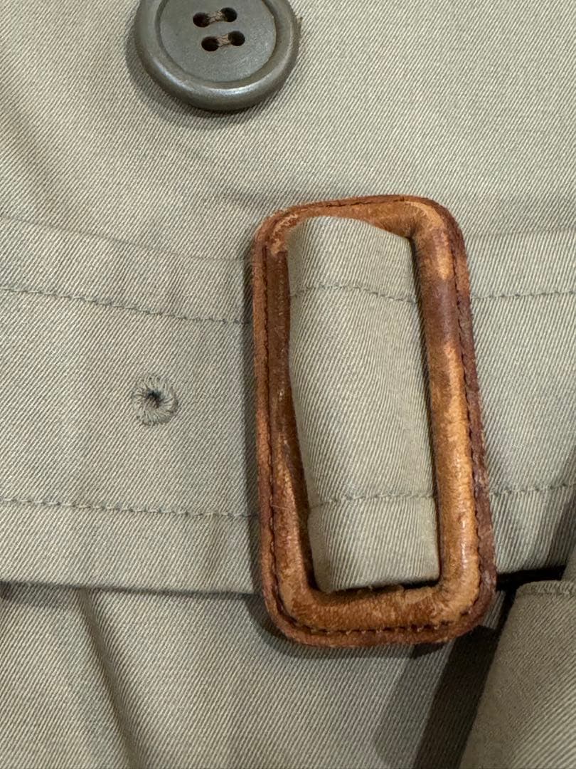 バーバリー BURBERRY 玉虫色　トレンチコート ノバチェック 白タグ