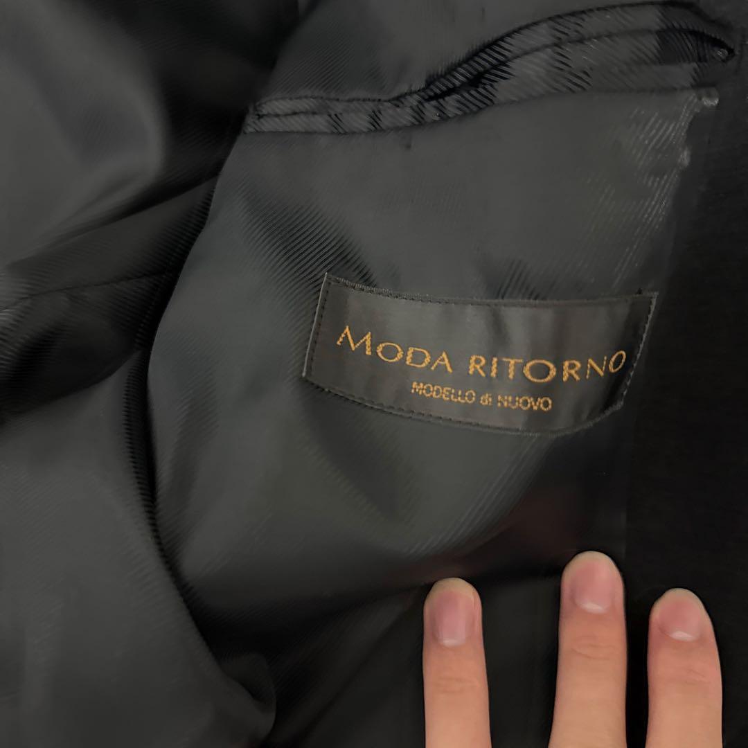 Vintage 80s 90s カシミヤ混 ダブル マキシ ロング コート