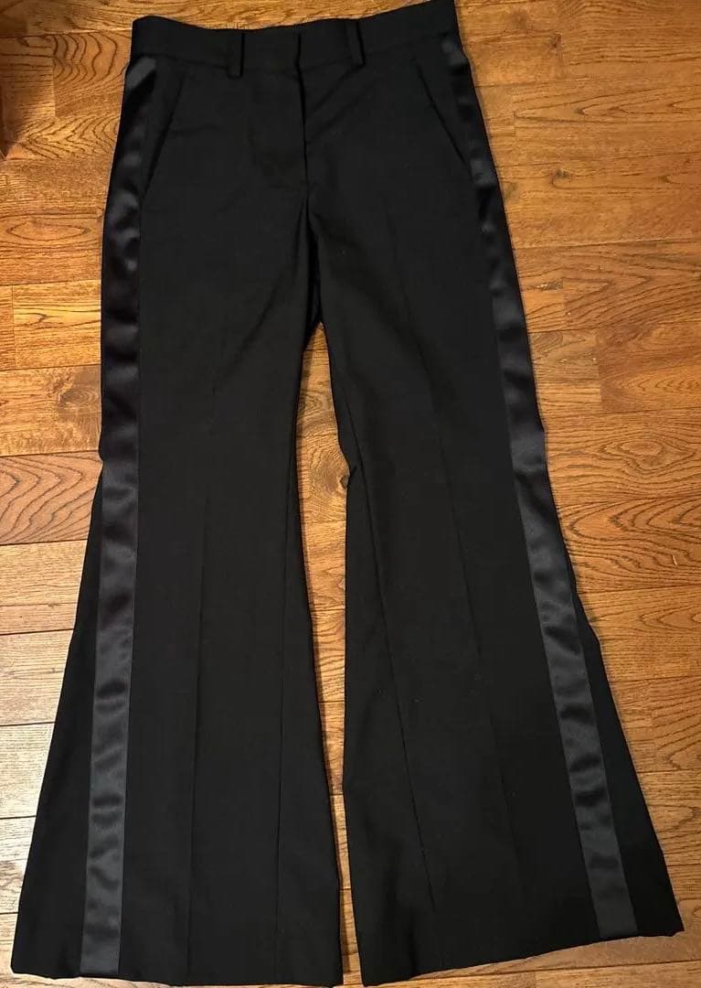 【Sacai】フレアパンツ　スラックス