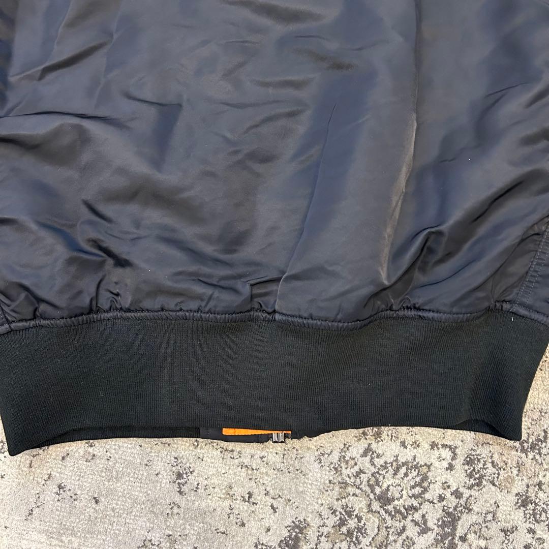 アルファALPHA INDUSTRIES MA-1 フライトジャケット XL 黒
