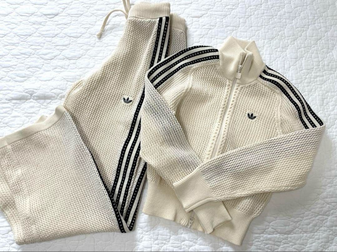 オリジナルス プレミアム クロシェ トラックトップトラックパンツXS