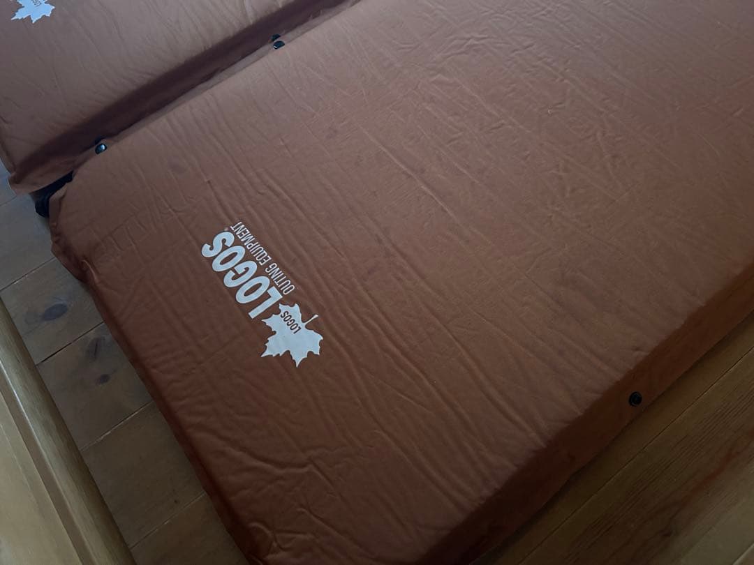 Logos セルフインフレートマット　SOLO×2枚セット