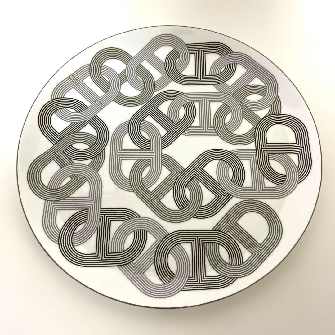 HERMES エルメス ラリー 24 タルトプラッター 32cm プレート 中古